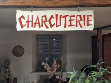 Enseigne boucherie charcuterie d'occasion  Reims