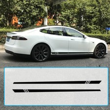 2x Adesivos para Corpo de Carro com Listras Laterais Estilo Listras Envoltório Acessórios de Filme de Vinil comprar usado  Enviando para Brazil