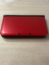 Console Nintendo 3DS XL vermelho × preto SPR-001 testado funcionando sem caneta sem cartão #79 comprar usado  Enviando para Brazil