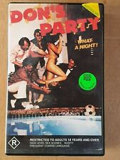 Don's Party - aluguel ex - Filme fita VHS excelente, usado comprar usado  Enviando para Brazil