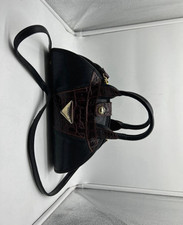Vintage lederhandtasche leder gebraucht kaufen  Halle