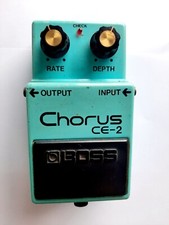 Pedal de guitarra BOSS Chorus CE-2 1981 vintage feito no Japão série # 053800, usado comprar usado  Enviando para Brazil