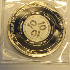 Geocoin powers ten for sale  Indianapolis