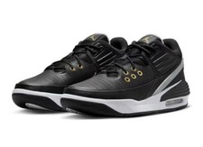 Tênis de basquete Nike Jordan Max Aura 5 preto/cinza/dourado masculino tamanho EUA 12 novo✅ comprar usado  Enviando para Brazil