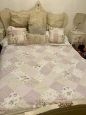 Vintage pink patchwork for sale  LONDON