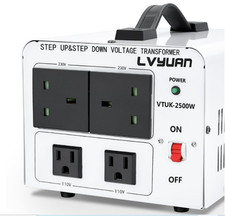 Cantonape 2500w voltage for sale  RUGBY