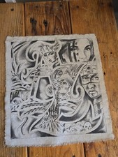 Caneta asteca desenho em pano 11 polegadas por 11 polegadas comprar usado  Enviando para Brazil