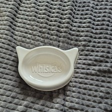 Whiskas ceramic white for sale  RUGELEY