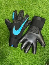 Luvas de goleiro Nike Pro GK de látex alemão 4mm na cor azul no tamanho 9/10 novas comprar usado  Enviando para Brazil
