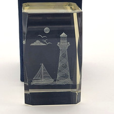 Laser etched crystal for sale  Manchester