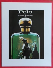 Press advertisement polo d'occasion  Expédié en Belgium