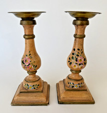 Pair hand painted for sale  Olympia