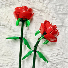 klocki róża czerwona jak lego, używany na sprzedaż  PL