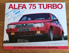 Dépliant alfa roméo d'occasion  Saint-Sylvain-d'Anjou