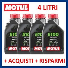 Usado, Olio motore 4 tempi Moto Scooter Quad Motul 5100 SAE 10w40 semisintetico 4 litri comprar usado Usado, Olio motore 4 tempi Moto Scooter Quad Motul 5100 SAE 10w40 semisintetico 4 litri comprar usado  Enviando para Brazil