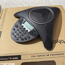 Telefone de conferência Polycom SoundStation IP 6000 2200-15600-001 Sip, usado comprar usado  Enviando para Brazil
