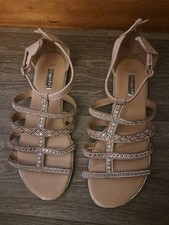 Nude silver diamante for sale  NEWRY