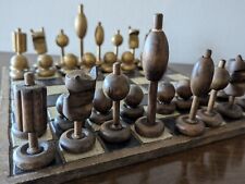 Vintage wood chess for sale  Fernandina Beach