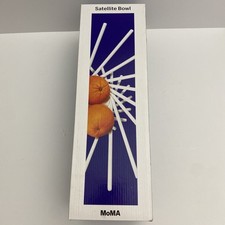 NOVA Tigela Satélite Dobrável Carlo Contin MoMA, GRANDE BRANCA Madeira Laca MCM 2017 comprar usado  Enviando para Brazil