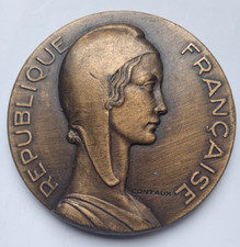 French marianne medal d'occasion  Expédié en Belgium