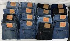 Lote de 16 peças de jeans Levi's modernos masculinos por atacado a granel tamanhos 31" 32" e 33" comprar usado  Enviando para Brazil