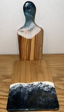 Conjunto de tábuas de corte Ocean Epoxy Charcutaria comprar usado  Enviando para Brazil