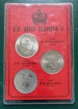 Three crown set. for sale  ACCRINGTON