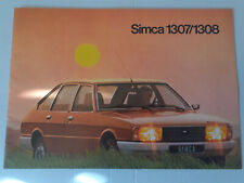 Catalogue brochure simca d'occasion  Cambrai