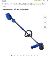 40v string trimmer for sale  Elm City