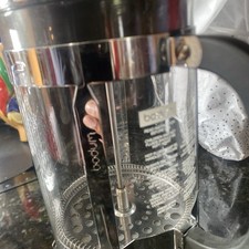 Cafeteira Bodum Chambord prensa francesa, 17 onças, 0,5 litros, cromada comprar usado  Enviando para Brazil