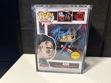 Usado, Funko POP! Filmes: Evil Dead - Ash (CHASE)(Assinado/Bruce Campbell e Elenco comprar usado  Enviando para Brazil
