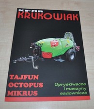 Brochure krukowiak tajfun usato  Spedire a Italy
