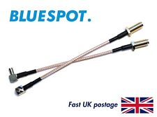 2x Bluespot 10cm flexível e de baixa perda TS9 macho para SMA fêmea para 4G 5G comprar usado  Enviando para Brazil