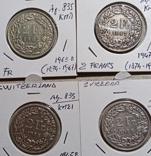 Lotto monete franchi usato Lotto monete franchi usato  Zandobbio