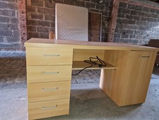 Schreibtisch holzoptik 145x60 gebraucht kaufen  Nürtingen