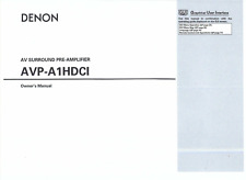 Denon bedienungsanleitung user gebraucht kaufen  Salzgitter