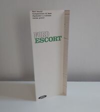 Ford escort depliant usato  Italia