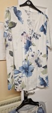 White blue floral for sale  DONCASTER