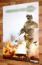Pôster raro Call of Duty Modern Warfare II 2 / AC II PS4 Xbox One 80x53cm, usado comprar usado  Enviando para Brazil
