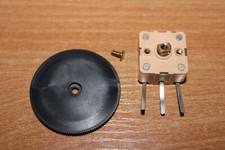 Capacitor variável de rádio e botão de controle e parafuso 100VDC duplex 60pf/140pf comprar usado  Enviando para Brazil