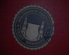 Siegelmarke königreich preuss gebraucht kaufen  Deutschland