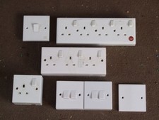 Electrical wall sockets for sale  WITHAM