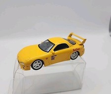 Initial D JADA Diecast Amarelo Mazda RX7 FD3S 2004 Modelo Carro Drift Mazdaspeed  comprar usado  Enviando para Brazil