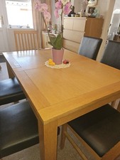 Wooden dining table for sale  RUNCORN