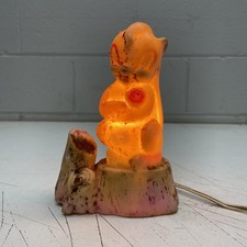 Lâmpada noturna original retrô infantil desenho animado esquilo, usado comprar usado  Enviando para Brazil