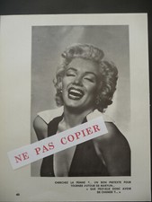 Marilyn monroe publicite d'occasion  La Roche-sur-Yon