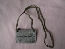Ww2 plaque identité d'occasion  Versailles