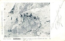 Da859 cartolina carrara usato  Tramonti