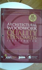 ARCHITECTURAL WOODWORK QUALITY STANDARDS ILLUSTRATED By Awi Quality Standards comprar usado  Enviando para Brazil