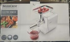 Silvercrest electric mincer for sale  BIRMINGHAM